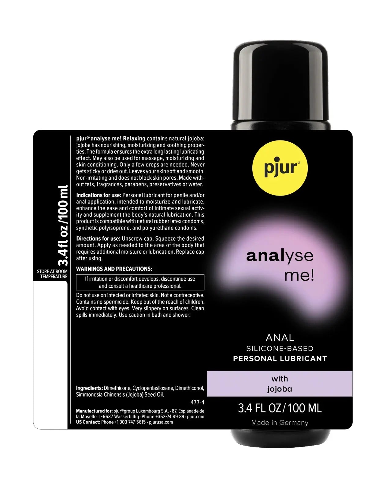 Pjur Analyse Me Silicone Personal Lubricant Pjur Analyse Me