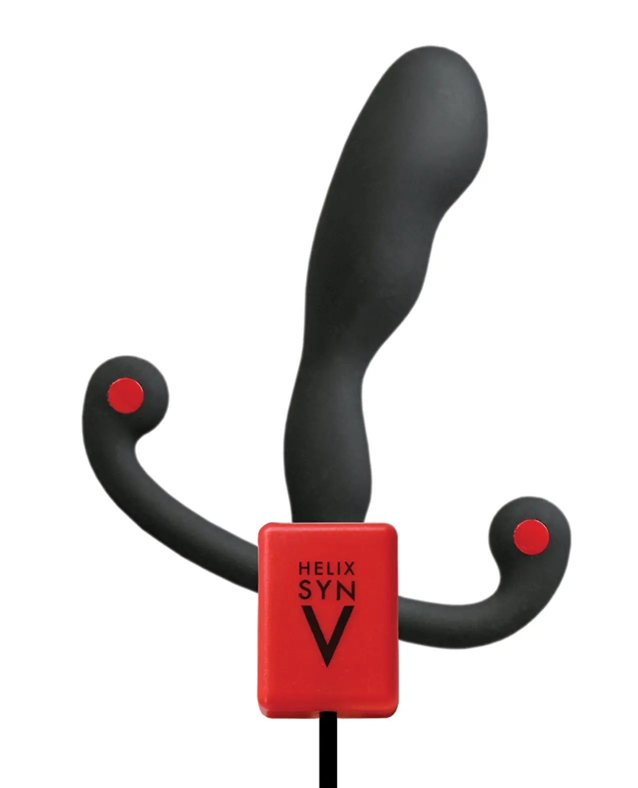 Aneros Vibrating Helix Syn V Prostate Massager- Black Aneros