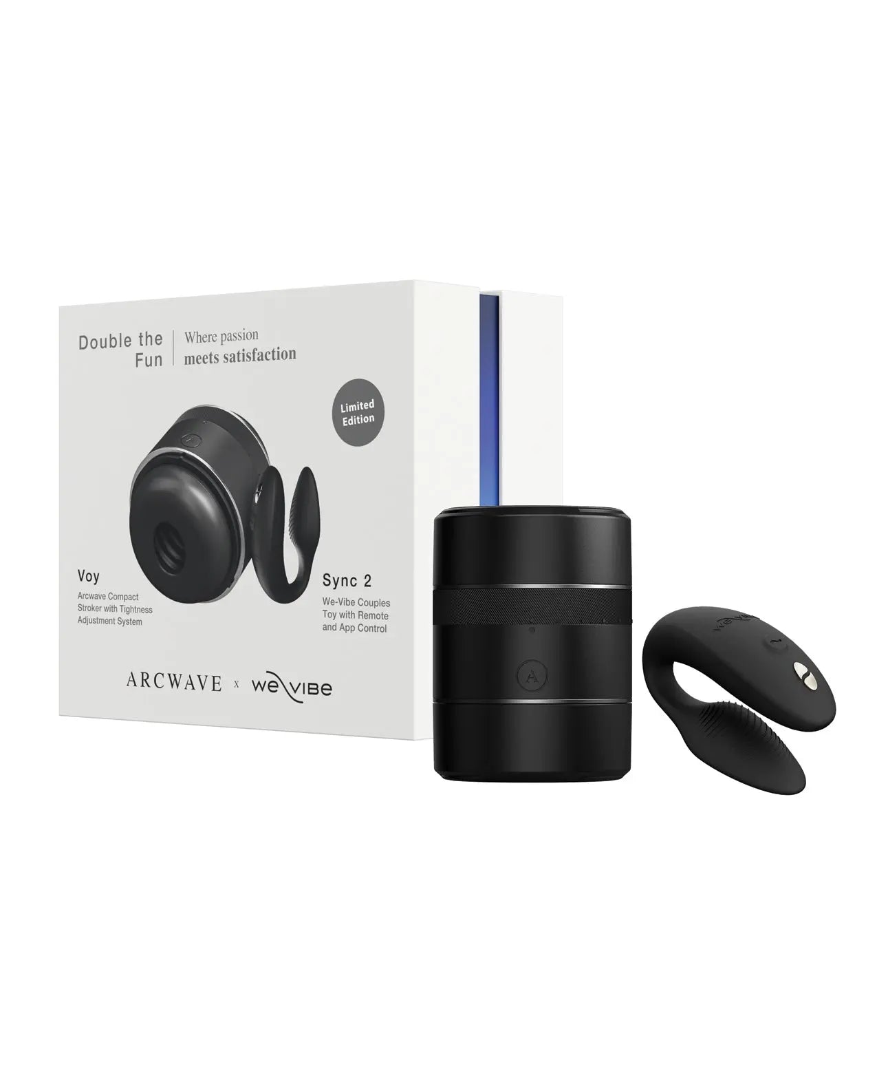Arcwave Voy / We-Vibe Sync 2 Double the Fun Pair Kit
