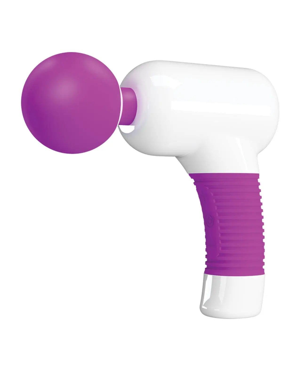 Pretty Love Super Power Fun Gun Massager - White/Fuchsia Pretty Love