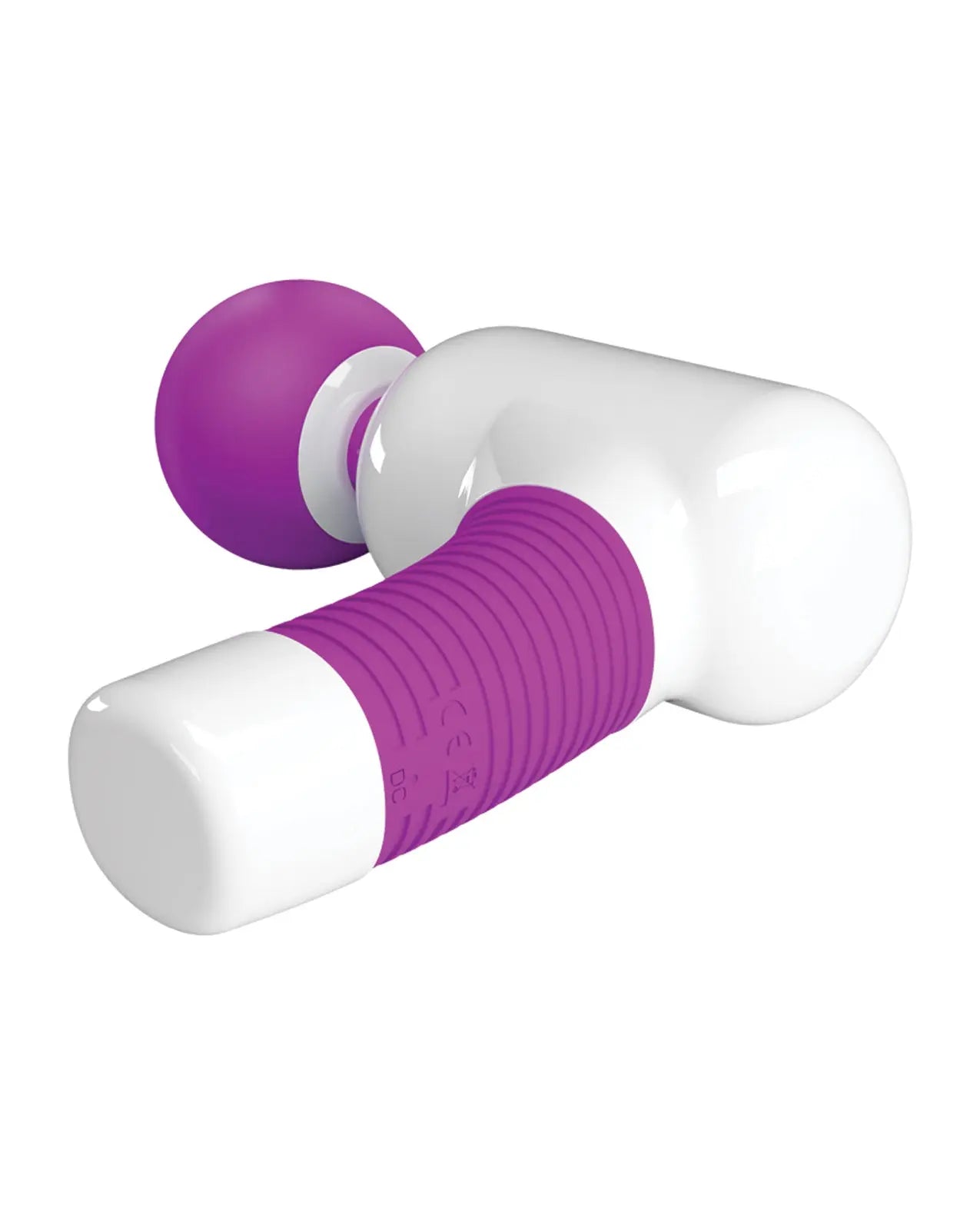 Pretty Love Super Power Fun Gun Massager - White/Fuchsia Pretty Love
