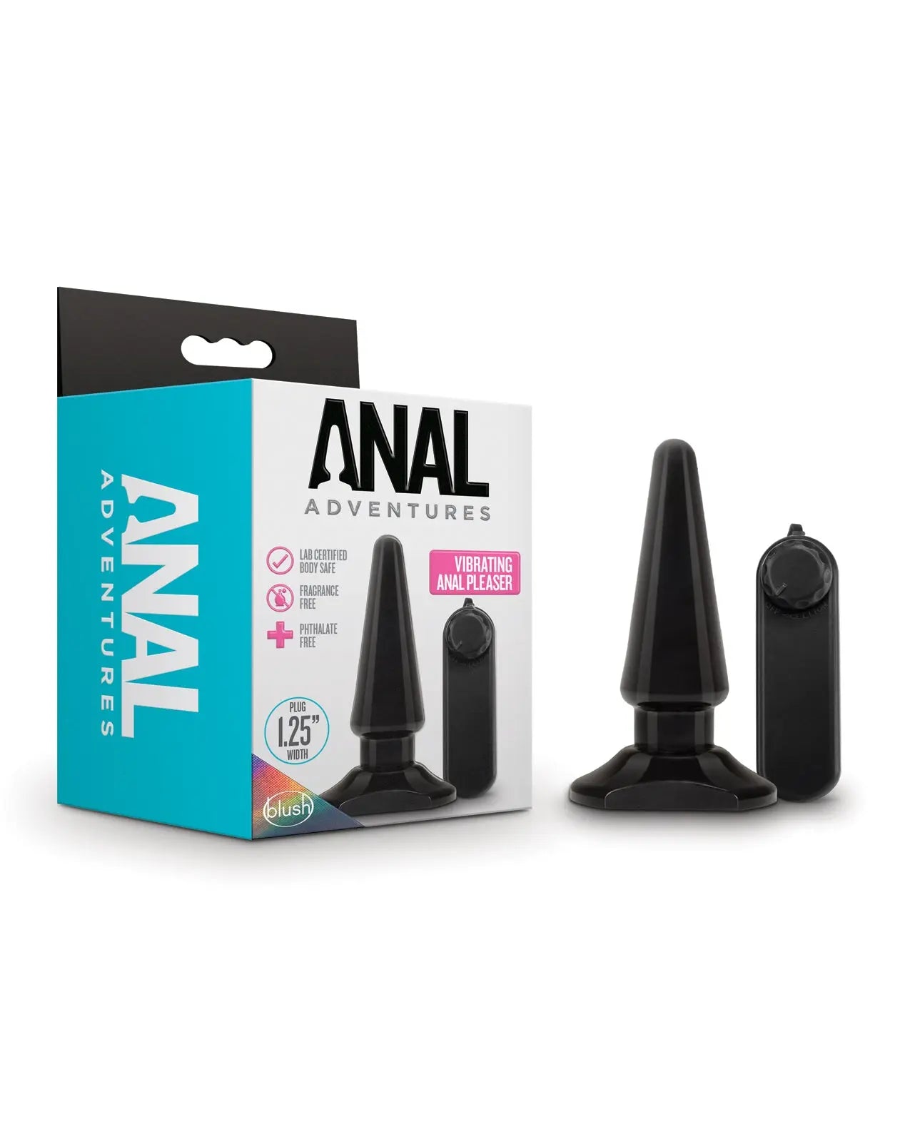 Blush Anal Adventures Basic Vibrating Anal Pleaser Anal Adventures