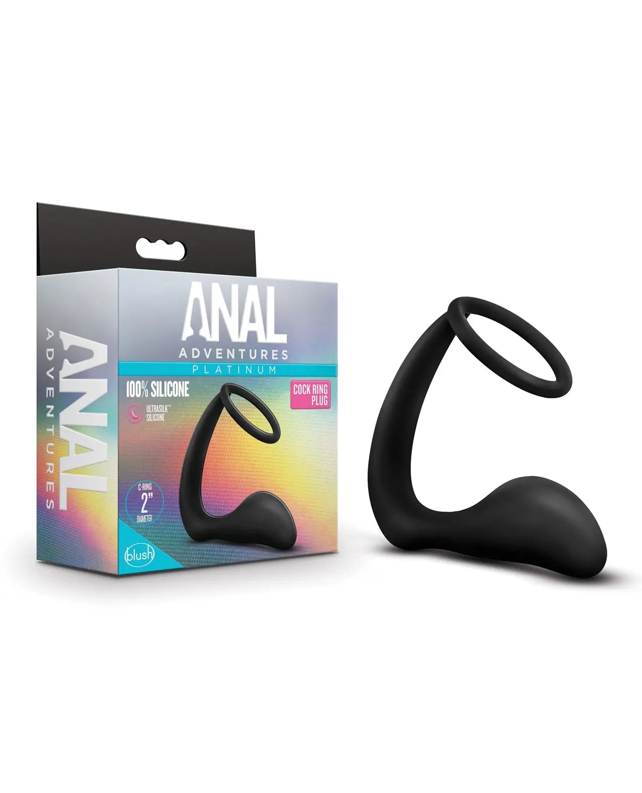 Blush Anal Adventures Cock Ring Plug Anal Adventures