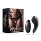 Blush Temptasia Heartbeat Panty Vibe with Remote - Pink & black