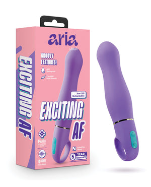 Aria - Exciting AF 2.0 - Rechargeable Vibe - Indigo