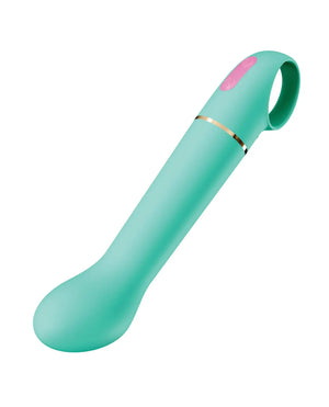 Aria - Flirty AF 2.0 - Rechargeable Vibe - Teal Aria