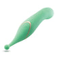 Blush Novelties Blush Stella 7 Inch Dual-Ended Clitoral G-Spot Vibrating Wand With Precision Stimulation | Green