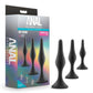 Blush Anal Adventures Platinum Silicone Beginner Plug Kit Anal Adventures