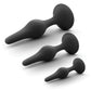 Blush Anal Adventures Platinum Silicone Beginner Plug Kit Anal Adventures