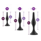 Blush Anal Adventures Platinum Silicone Beginner Plug Kit Anal Adventures