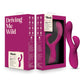 Blush Novelties Blush Quinn Rabbit Vibrator - Burgundy