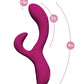 Blush Novelties Blush Quinn Rabbit Vibrator - Burgundy