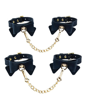 Blush Temptasia Ardor Wrist & Ankle Restraints with Bow