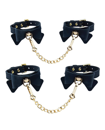 Blush Temptasia Ardor Wrist & Ankle Restraints with Bow