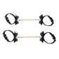 Blush Temptasia Ardor Wrist & Ankle Restraints with Bow