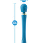 Blush Novelties Blush Dianna Wand Massager - Teal Blush Novelties