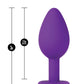 Blush Temptasia Bling Plug w/Gem Small