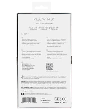 Pillow Talk Cheeky Wand Pillow Talk