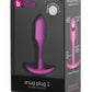 b-Vibe Weighted Snug Plug 1 - 55g b-vibe