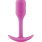 b-Vibe Weighted Snug Plug 1 - 55g b-vibe