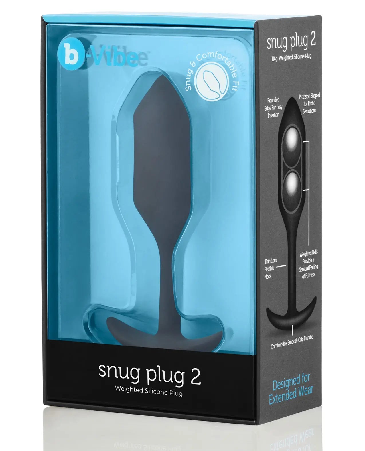 b-Vibe Weighted Snug Plug 2 - 114g b-vibe