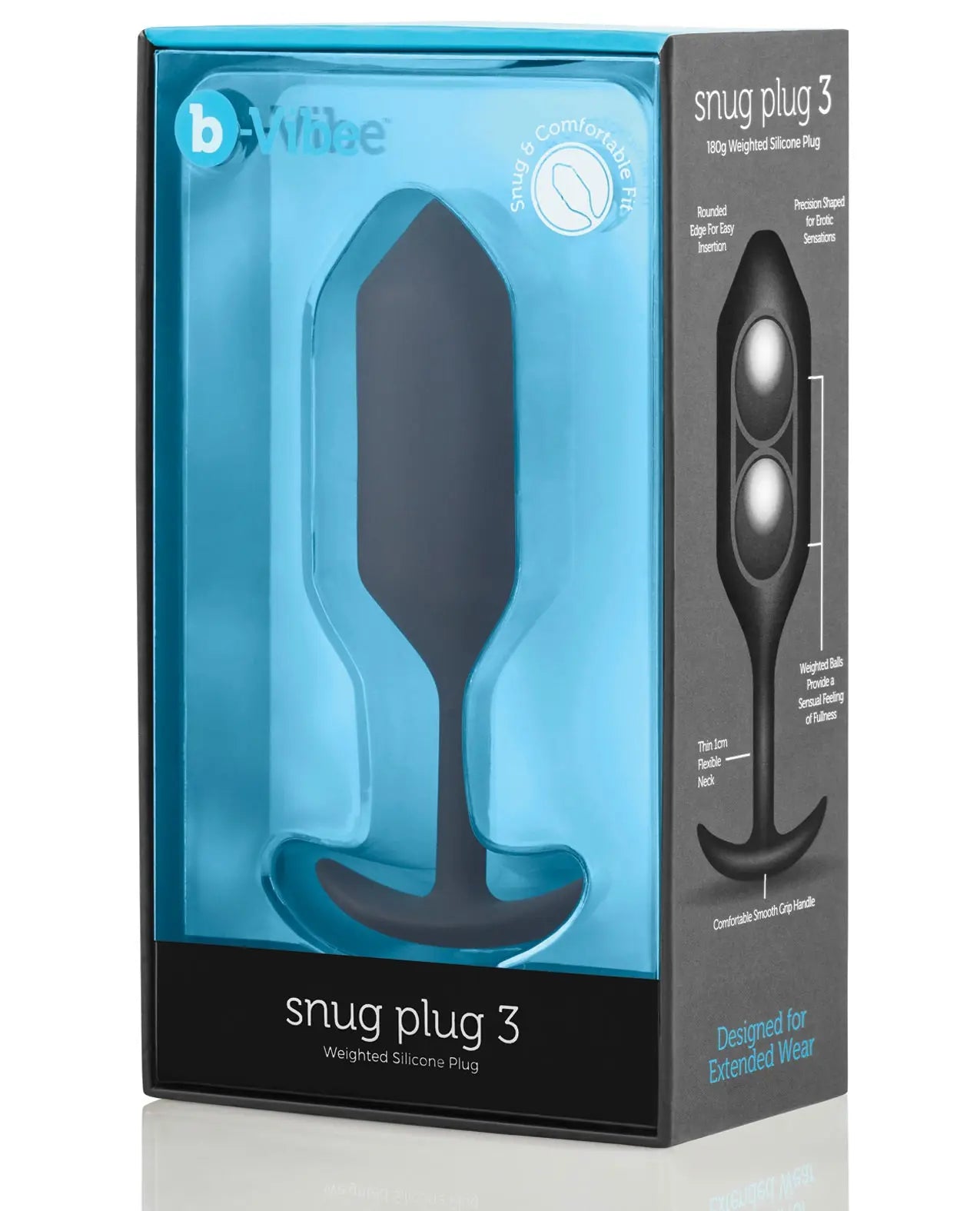 b-Vibe Weighted Snug Plug 3 - 180g b-vibe