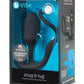 b-Vibe Snug & Tug Weighted Silicone & Penis Ring - 128 g Black b-vibe