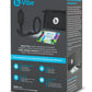 b-Vibe Snug & Tug Weighted Silicone & Penis Ring - 128 g Black b-vibe