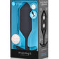 Boxed b-Vibe snug weighted anal plug product on a white background