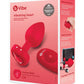 b-Vibe Vibrating Heart Plug M/L b-vibe