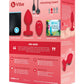 b-Vibe Vibrating Heart Plug M/L b-vibe