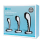 b-vibe Stainless Steel P-Spot Training Set b-vibe