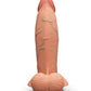 b-Vibe Slipskin 9" Girthy - Mocha