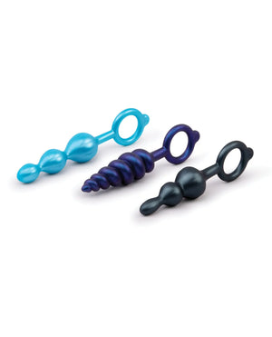 b-Vibe Butties Beaded Bundle - 3 pc Set b-vibe