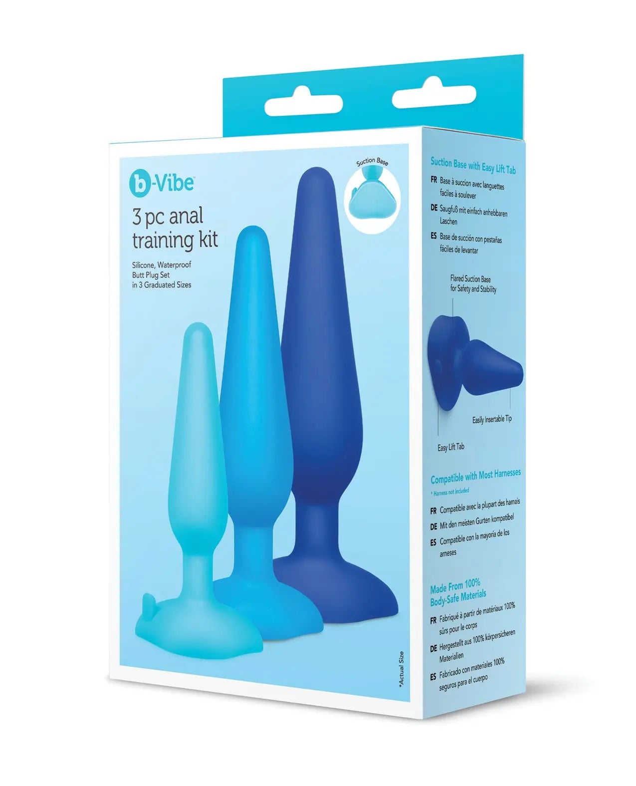 b-Vibe Anal Training Kit - 3 pc Set b-vibe