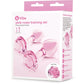 b-Vibe Pink Roses Training Set - Glass Anal Plugs b-vibe