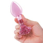 b-Vibe Pink Roses Training Set - Glass Anal Plugs b-vibe