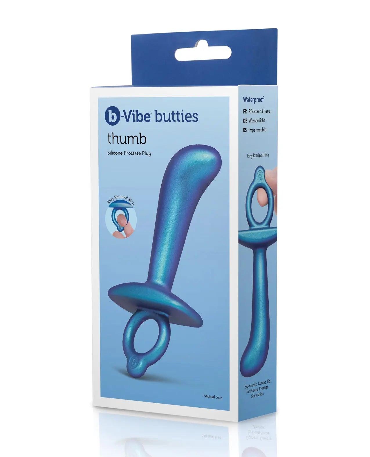 b-Vibe Thumb Silicone Prostate Plug b-vibe