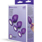 b-vibe Jeweled Butties Bundle 3-Piece Anal Training Set b-vibe