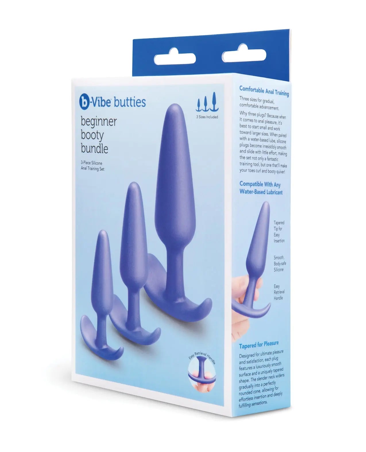 b-Vibe Beginner Booty Bundle - 3 pc Set b-vibe
