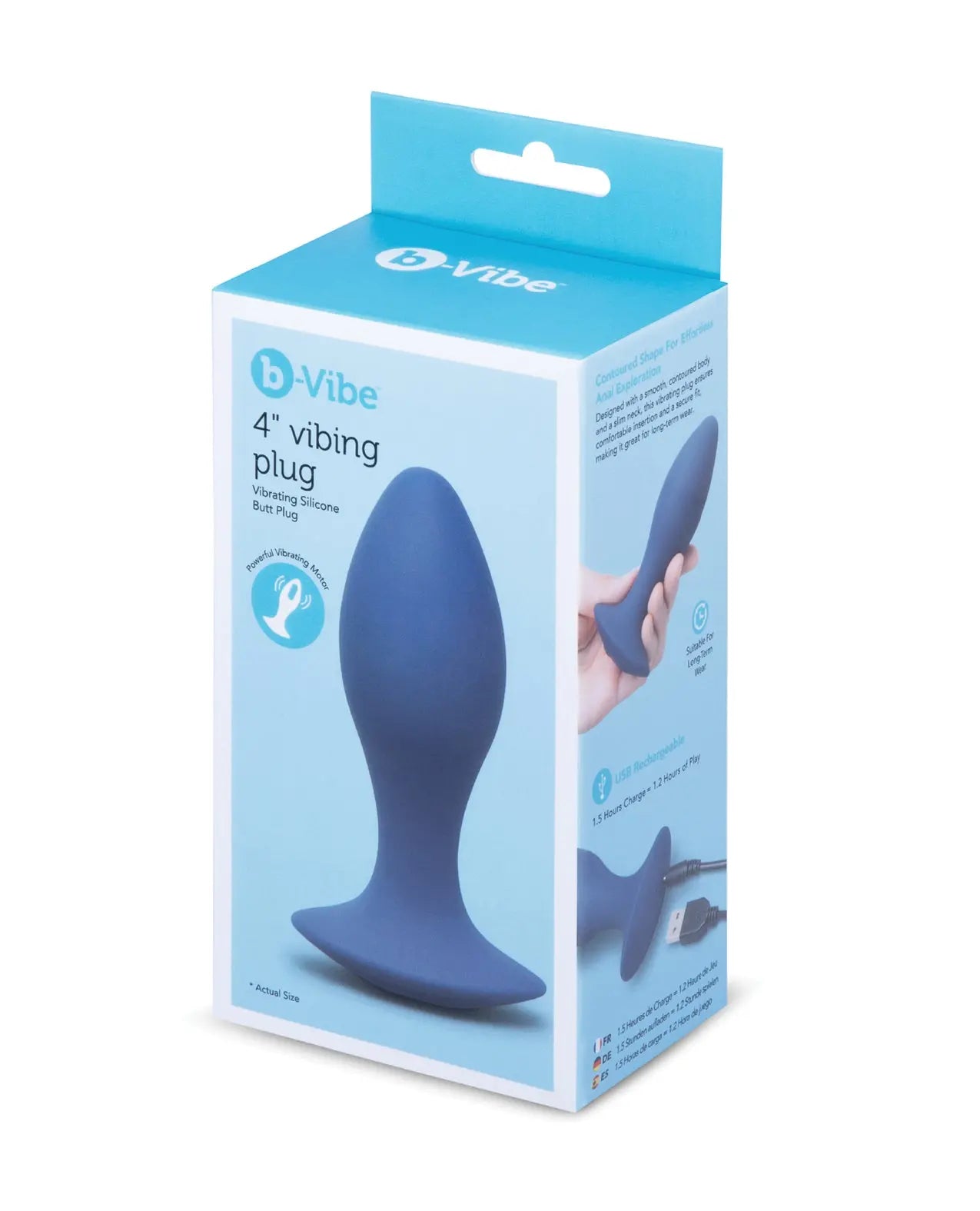 b-Vibe 4" Vibing Plug b-vibe
