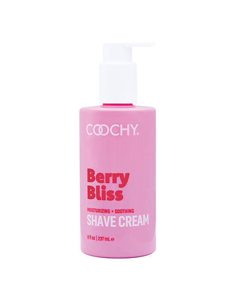 COOCHY Shave Cream 8 oz - Berry Bliss