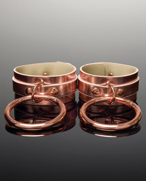 Coquette Pleasure Collection Pleasure Collection Adjustable Handcuffs - Rose Gold