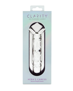 Clarity Glass Dildo - Hera's Caress