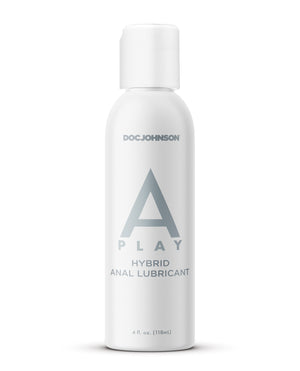 Doc Johnson A Play hybrid anal lubricant bottle on a white background