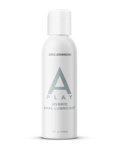 Doc Johnson A Play hybrid anal lubricant bottle on a white background
