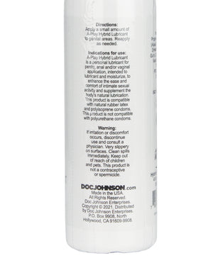 A-Play A Play Hybrid Anal Lubricant - 4 oz