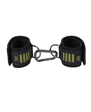 Fort Troff Tactical Wrist Cuffs - Black/Green Fort Troff
