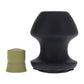 Fort Troff Kum Keeper Anal Plug - Large, Black Fort Troff