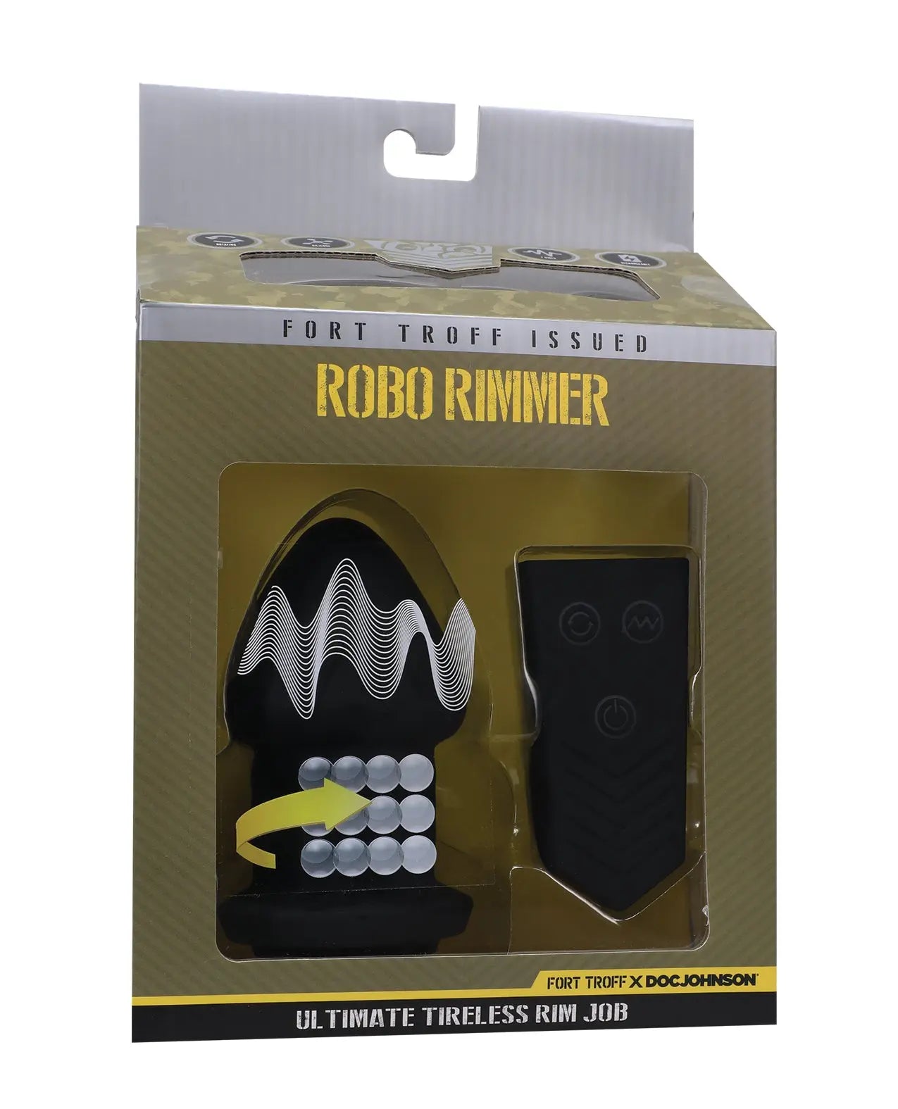 Fort Troff Robo Rimmer Vibrating Anal Plug with Remote Control Fort Troff